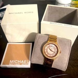 Michael Kors Rose Gold plated watch